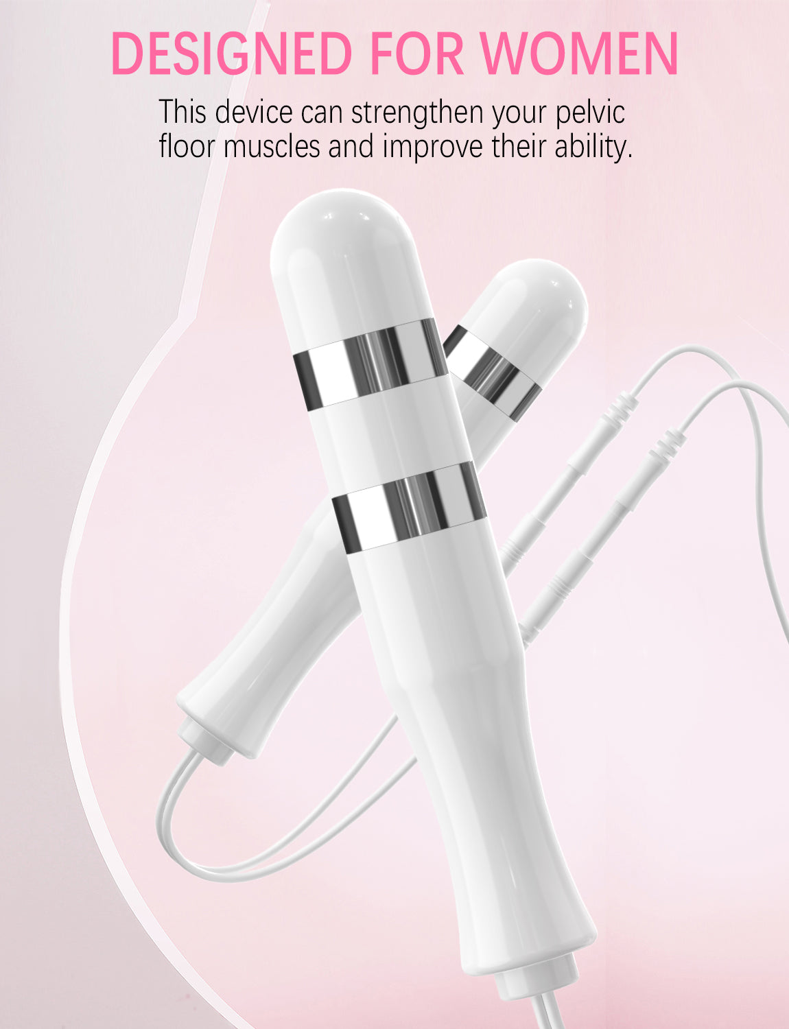 Sheyera Kegel Exerciser，Electric Pelvic Floor Muscle Strengthening Device For Women，Incontinence Treatment Device